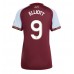 Aston Villa Harvey Elliott #9 Dámské Domácí Dres 2025-26 Krátkým Rukávem